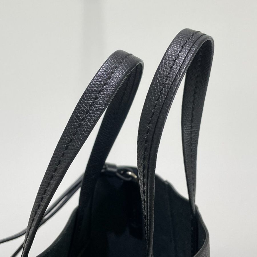 Celine Vertical Cabas Tote Grained Calfskin Small Black 賽琳豎款 Cabas 托特包 粒面小牛皮 小號 黑色-4