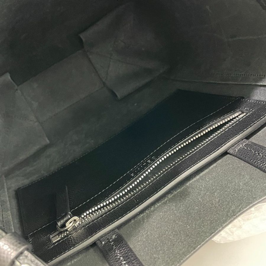 Celine Vertical Cabas Tote Grained Calfskin Small Black 賽琳豎款 Cabas 托特包 粒面小牛皮 小號 黑色-8