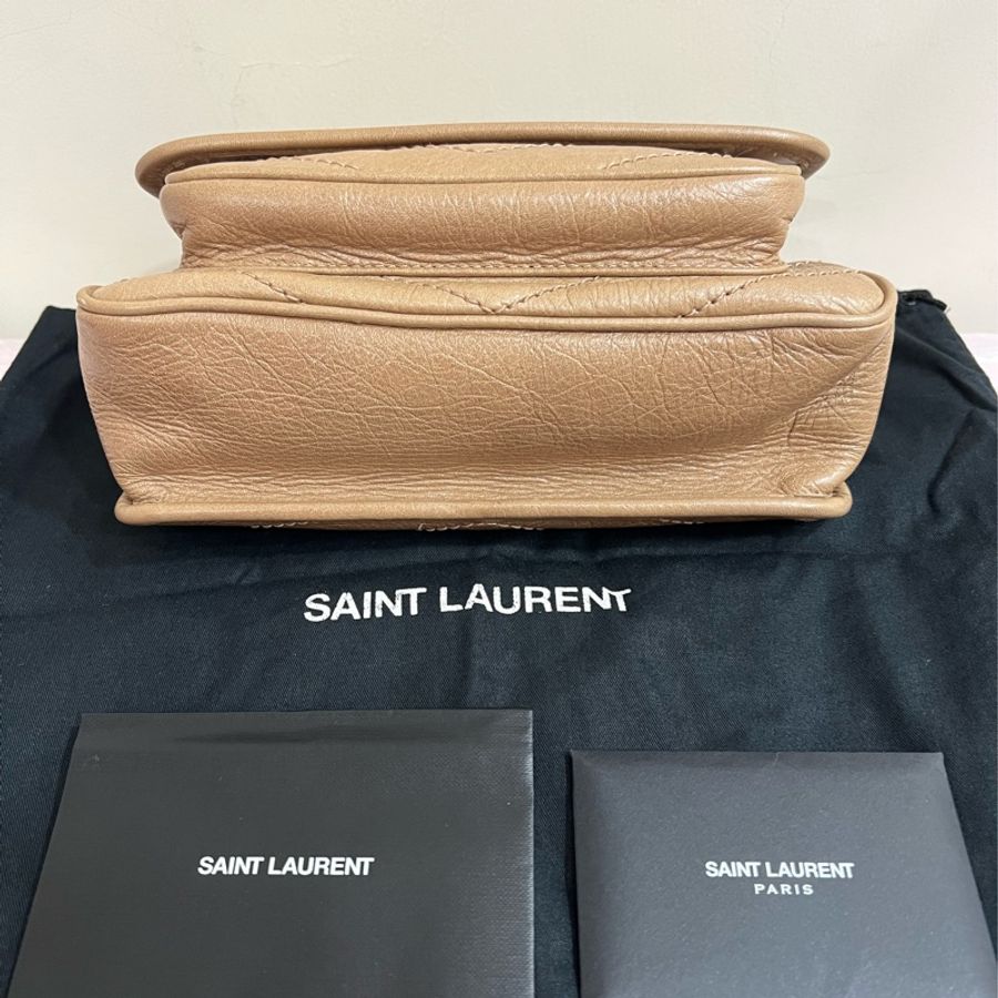 YSL NIKI Baby 奶茶色 新款D扣-2