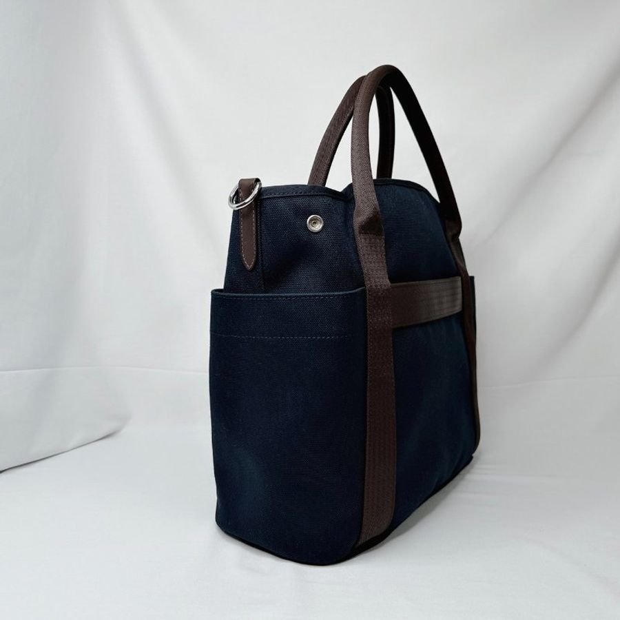 HERMES 全新馬術帆布托特包-3