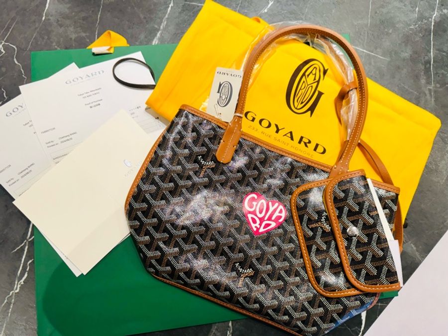 Goyard Mini Tote 托特包 限量愛心款-1