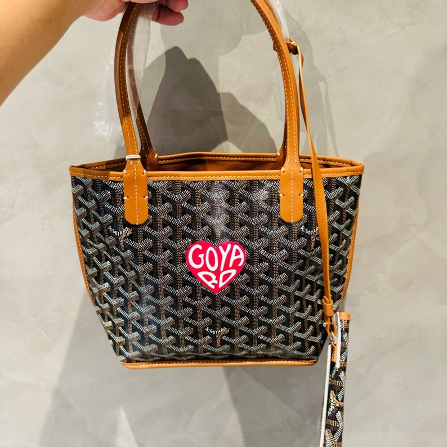 Goyard Mini Tote 托特包 限量愛心款-5