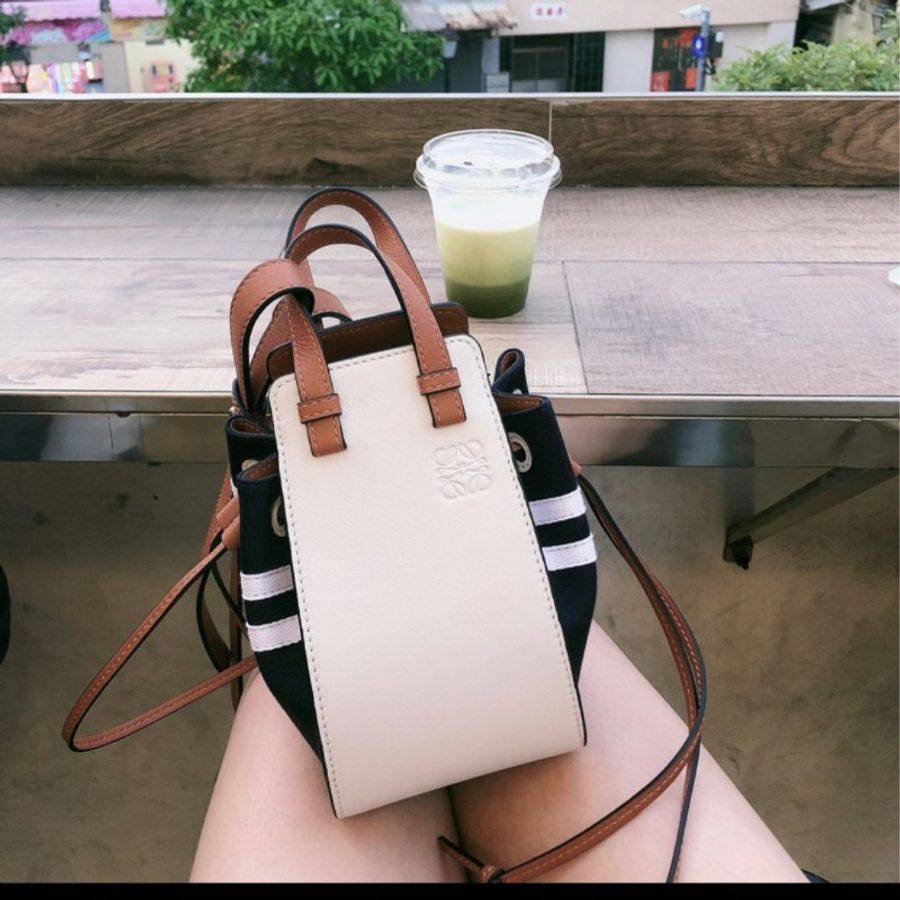 Loewe hammock mini 吊床包 水手服限量款 大 全配-0