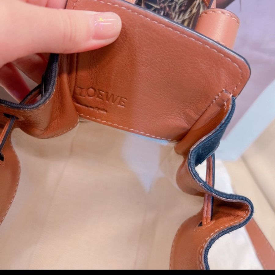 Loewe hammock mini 吊床包 水手服限量款 大 全配-3