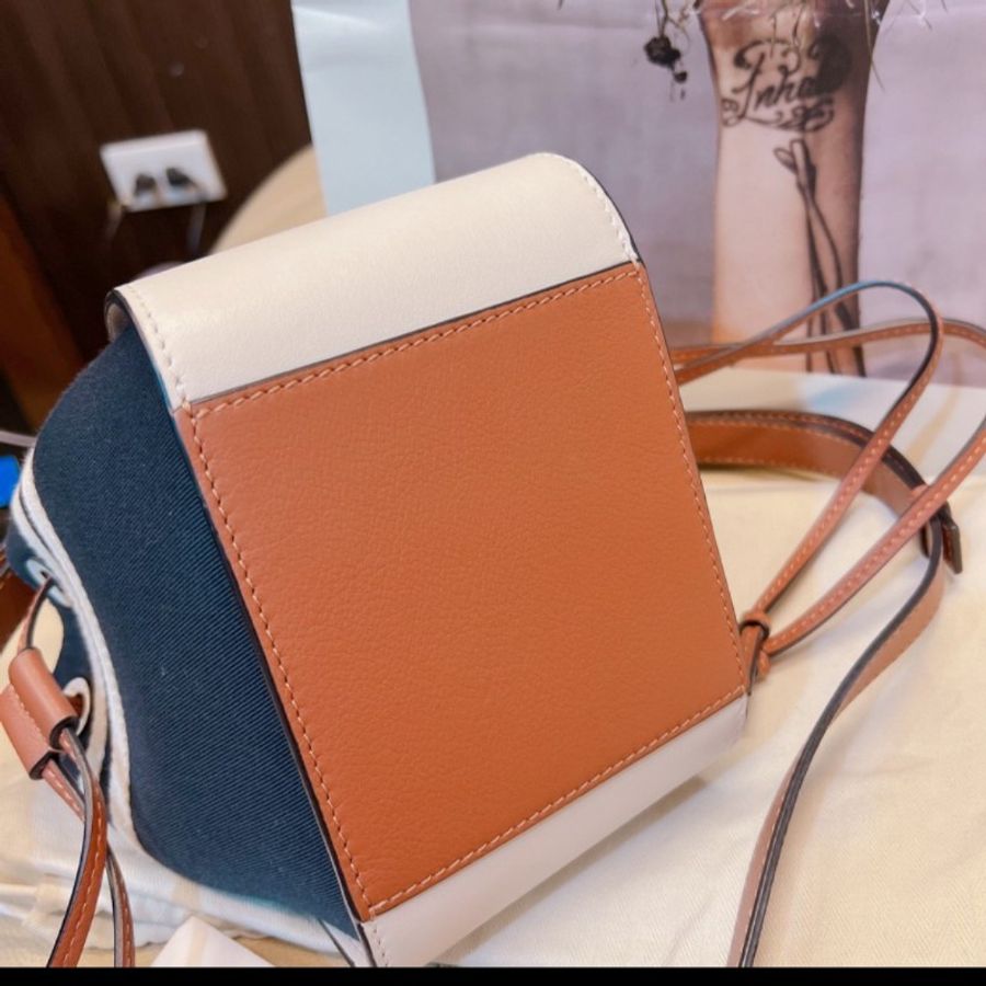 Loewe hammock mini 吊床包 水手服限量款 大 全配-6