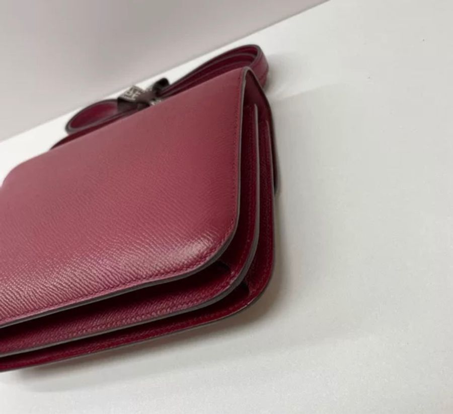 Hermes Lindy 26 GWH 石榴紅 金扣-5
