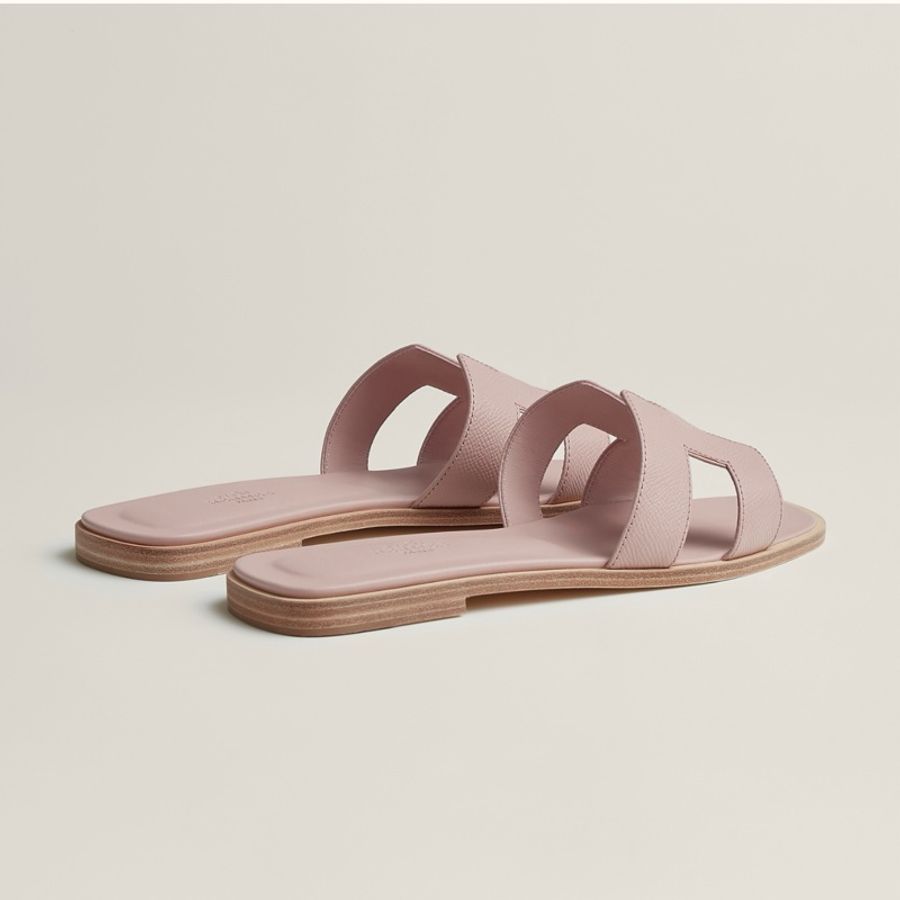 🧡Hermes Oran Sandal H拖鞋🔥🔥粉色 Rose Porcelaine 38-5