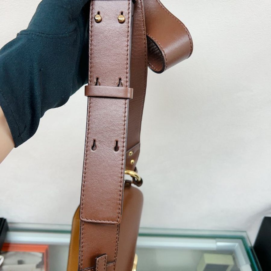Chloe c bag 棕啡色肩背包-14