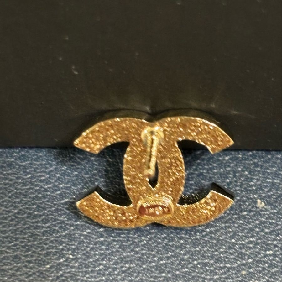 Chanel 香奈兒 全新 經典logo耳環-10