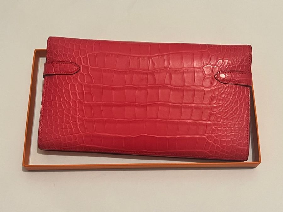 Hermes 全新專門店購入鱷魚皮 Kelly 銀包-1