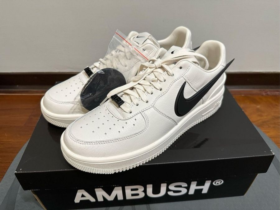 Nike x AMBUSH 正品全新白鞋黑勾款 US10.5-0