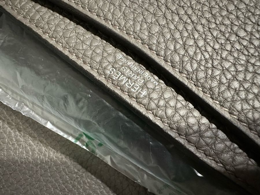 Hermes Steve light junior messenger bag 稀有錫器灰郵差包-5