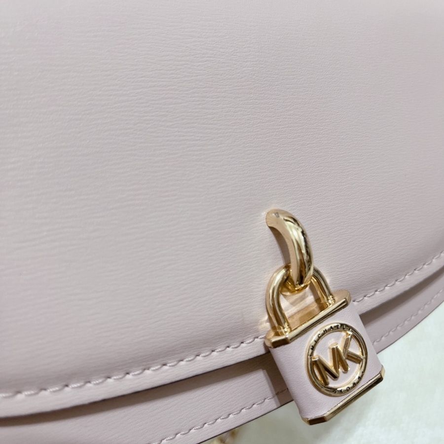 MICHAEL KORS Mila 愛心鎖頭鍊帶小型肩背包 七夕限定系列-8