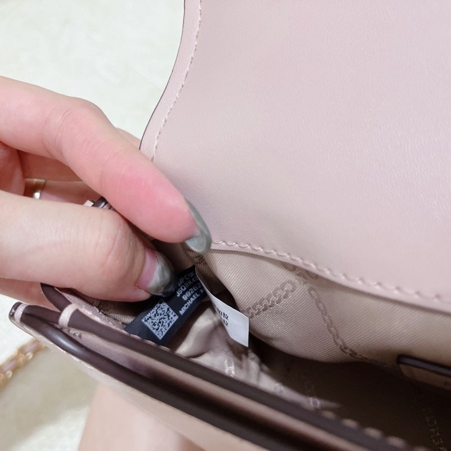 MICHAEL KORS Mila 愛心鎖頭鍊帶小型肩背包 七夕限定系列-20