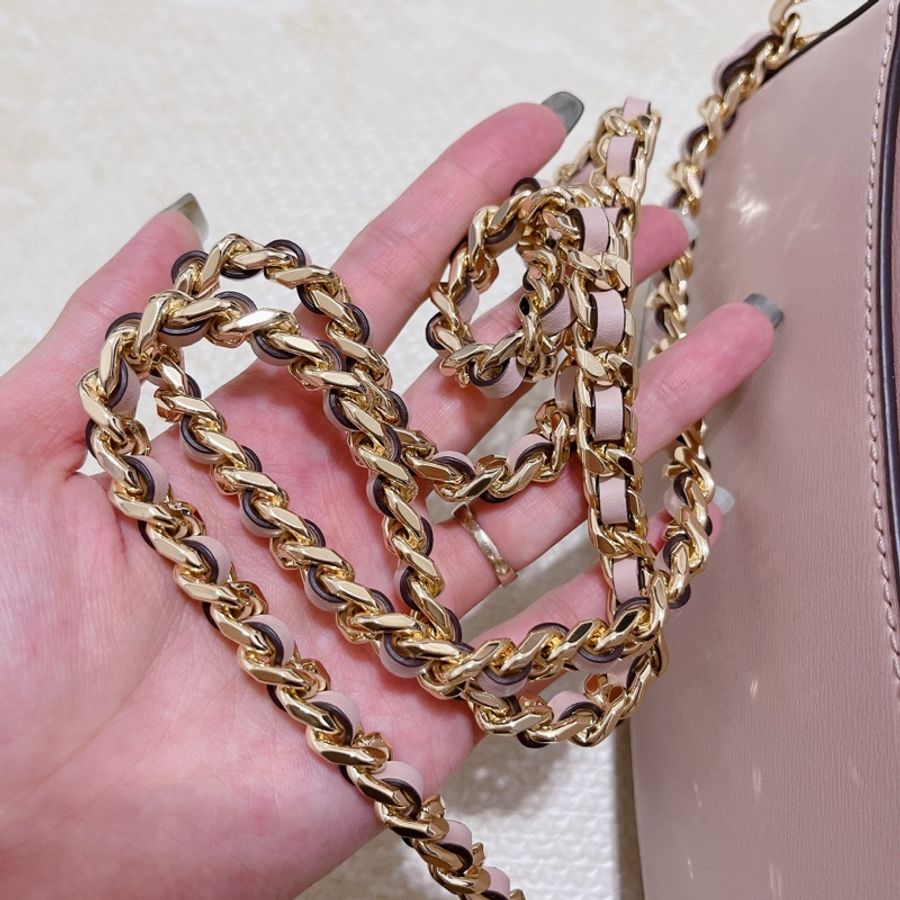 MICHAEL KORS Mila 愛心鎖頭鍊帶小型肩背包 七夕限定系列-27