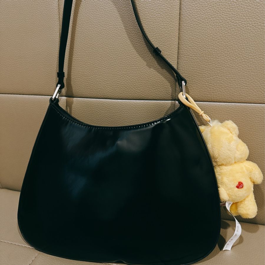 可議價Prada Cleo 拋光皮革肩背包-3