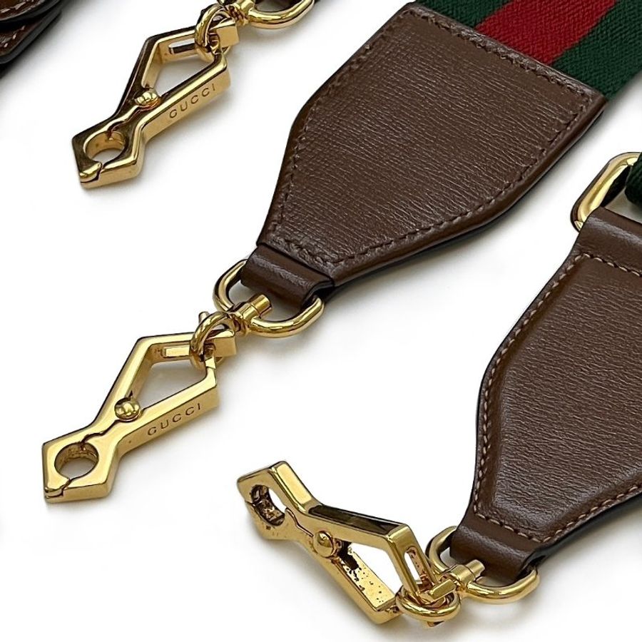【二手商品】GUCCI Horsebit 1955 馬銜釦馬鞍包 - 棕-7