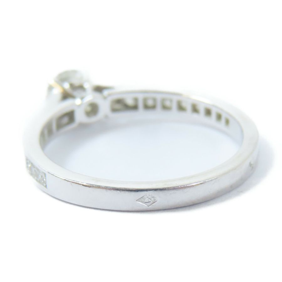CARTIER 【激減優惠】950鉑金1895 Ring 0.32ct鑽石戒指Cartier#49/US#4.75-9