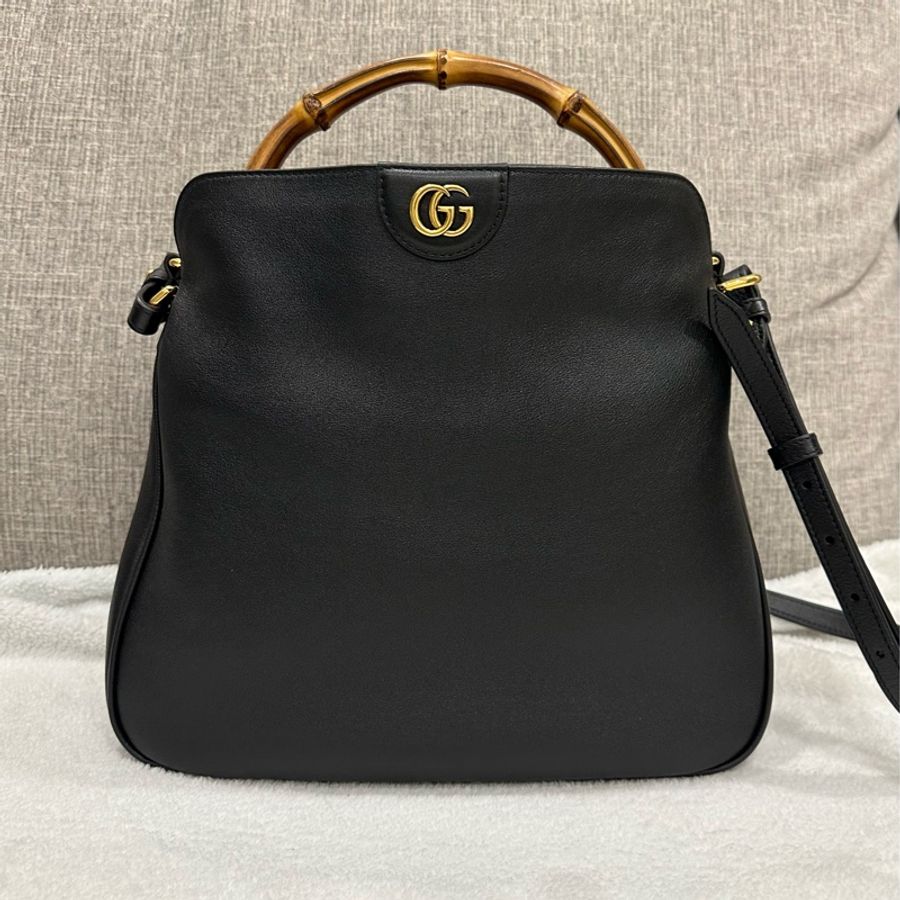❣️520折扣❣️Gucci Diana經典竹節hobo包 可手提肩揹-5