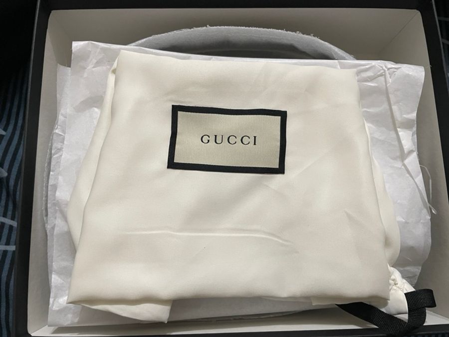GUCCI 古馳 經典ophidiaGG supreme牛皮拉鍊迷你肩背/斜背包-5