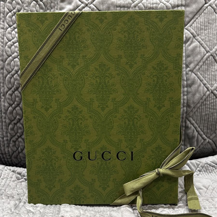 GUCCI 古馳 Neo Vintage GG Supreme 帆布虎頭腰包(咖啡色)-8