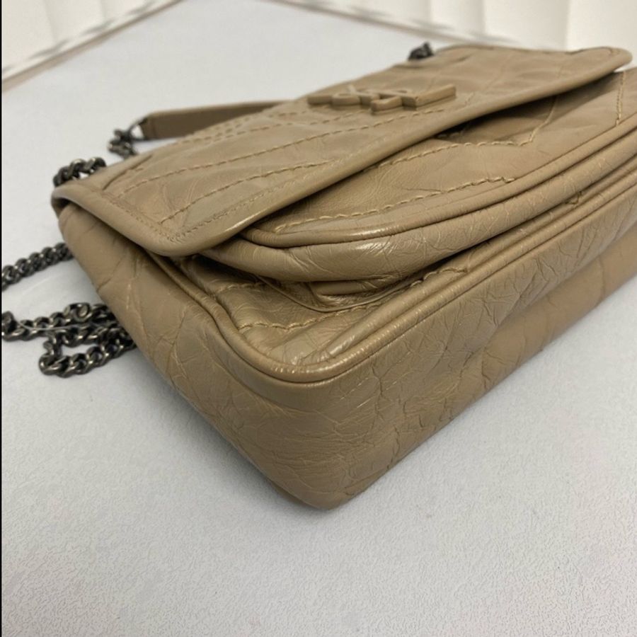Saint Laurent YSL niki奶茶色小號-1