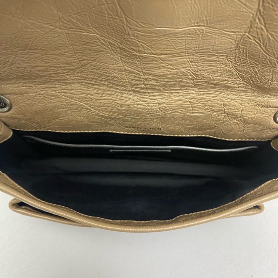 Saint Laurent YSL niki奶茶色小號-2