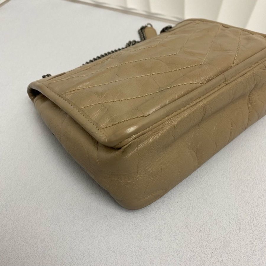 Saint Laurent YSL niki奶茶色小號-3