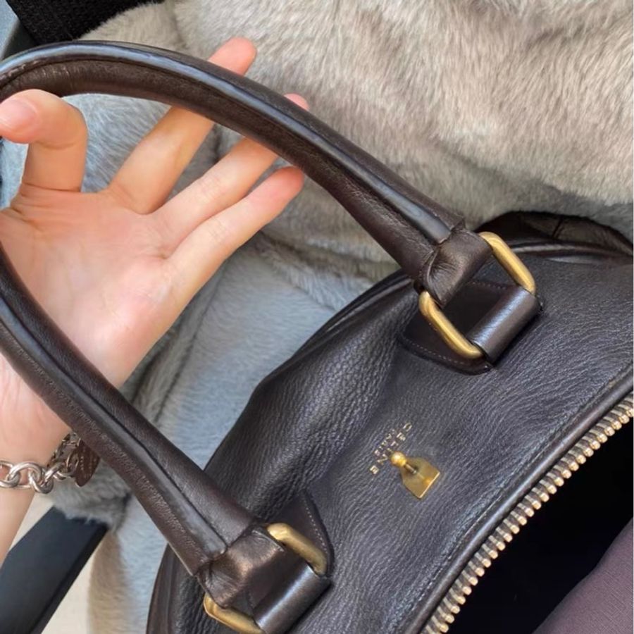 Celine 保齡球型手提包-7