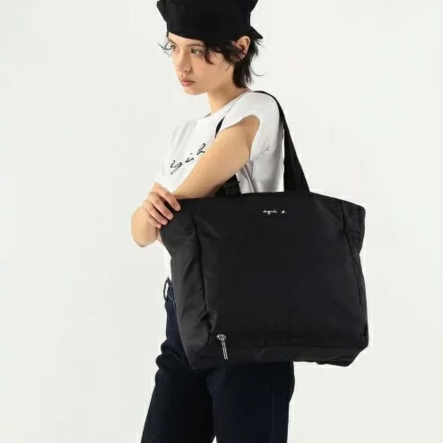 agnes b.AC12E全新日本限定3WAY媽媽包-1