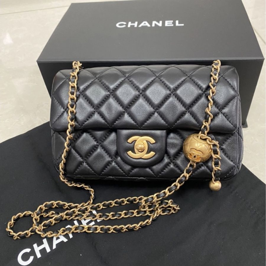 Chanel cf20 金球 晶片款-0