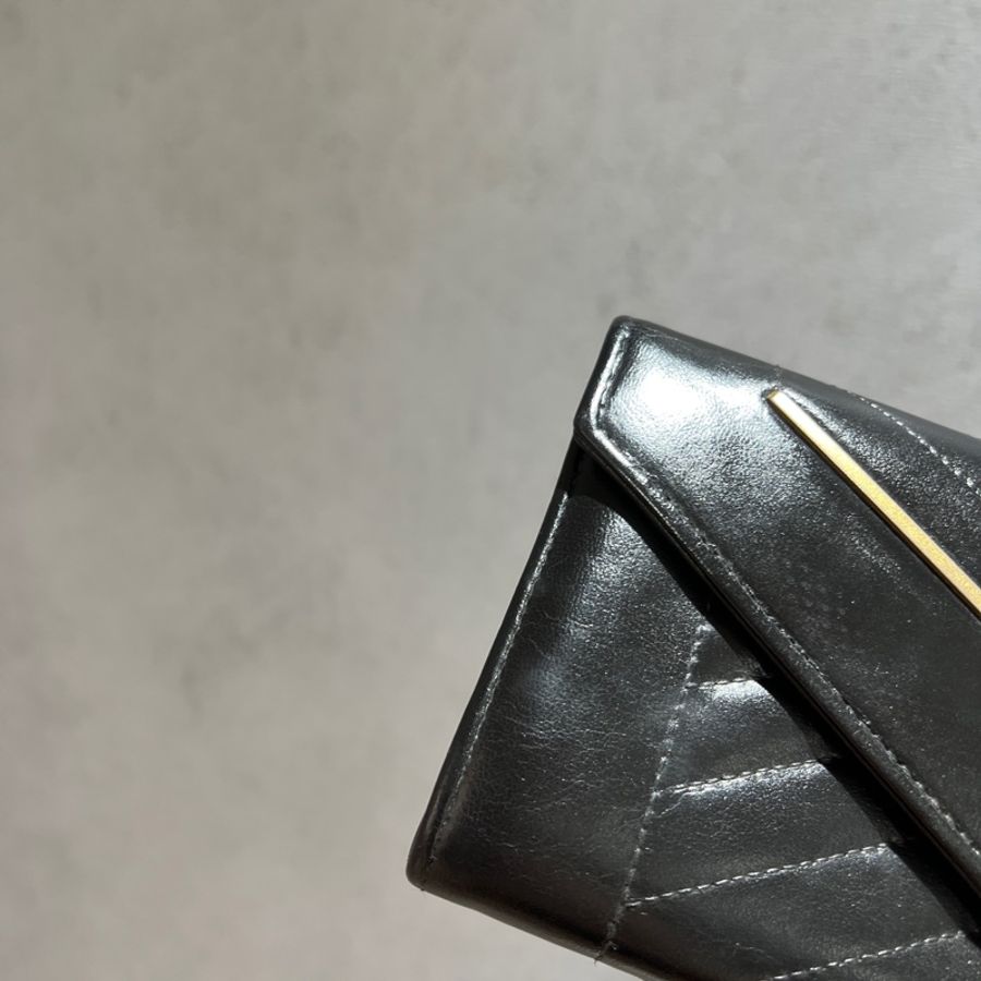Chanel 山形文長夾-10