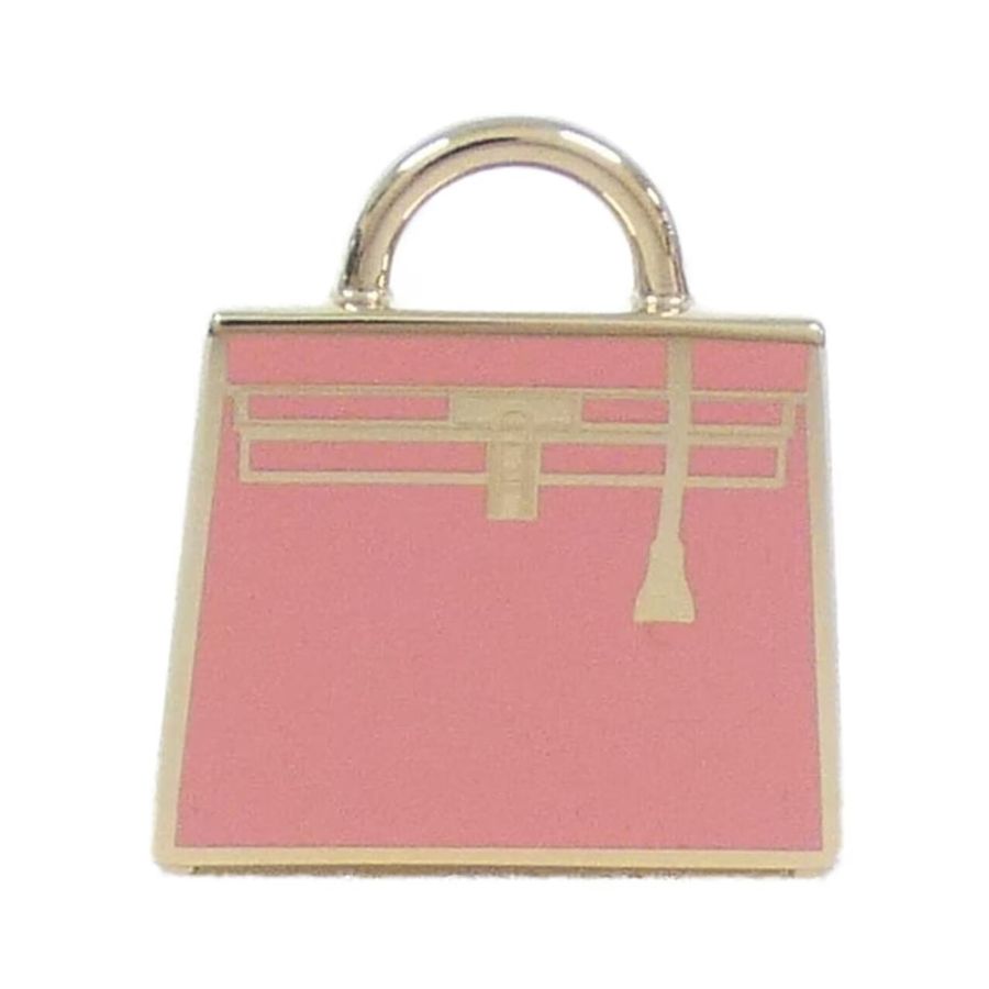 近新特惠商品✨ 缺貨款HERMES Curiosite Kelly Lacu charm 斷貨款粉色凱莉包墜飾-7