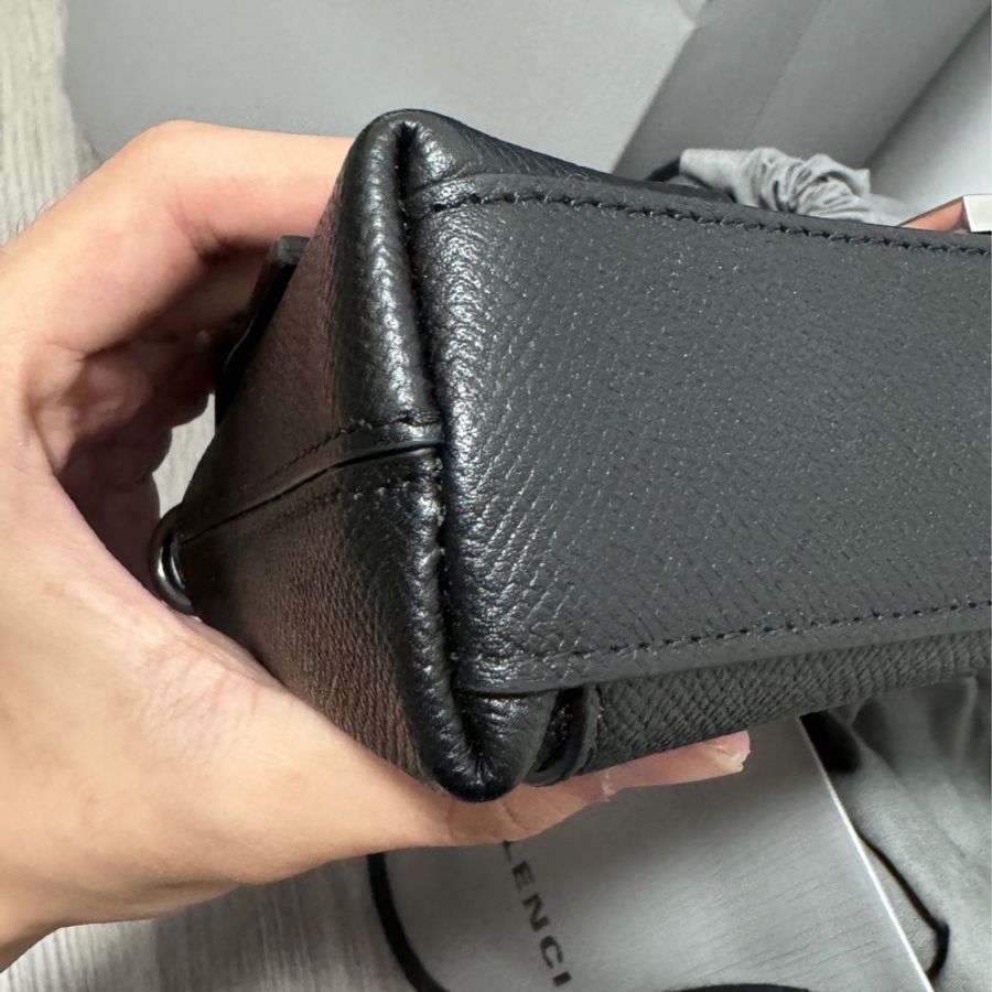 經典巴黎世家沙漏包 男包 balenciaga down town xxs-2