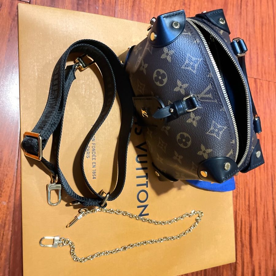 老花LV斜背包手提包/LOUIS VUITTON petite-1
