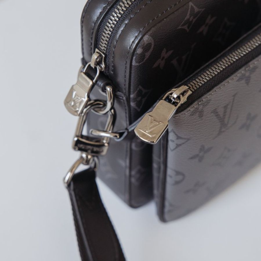 LV Monogram TRIO 三合一郵差包-3