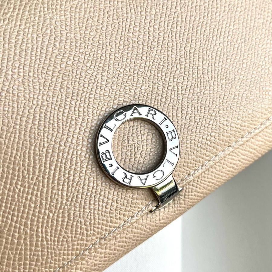 (極新)BVLGARI 寶格麗 經典圓環LOGO 長夾 錢包 皮夾-24