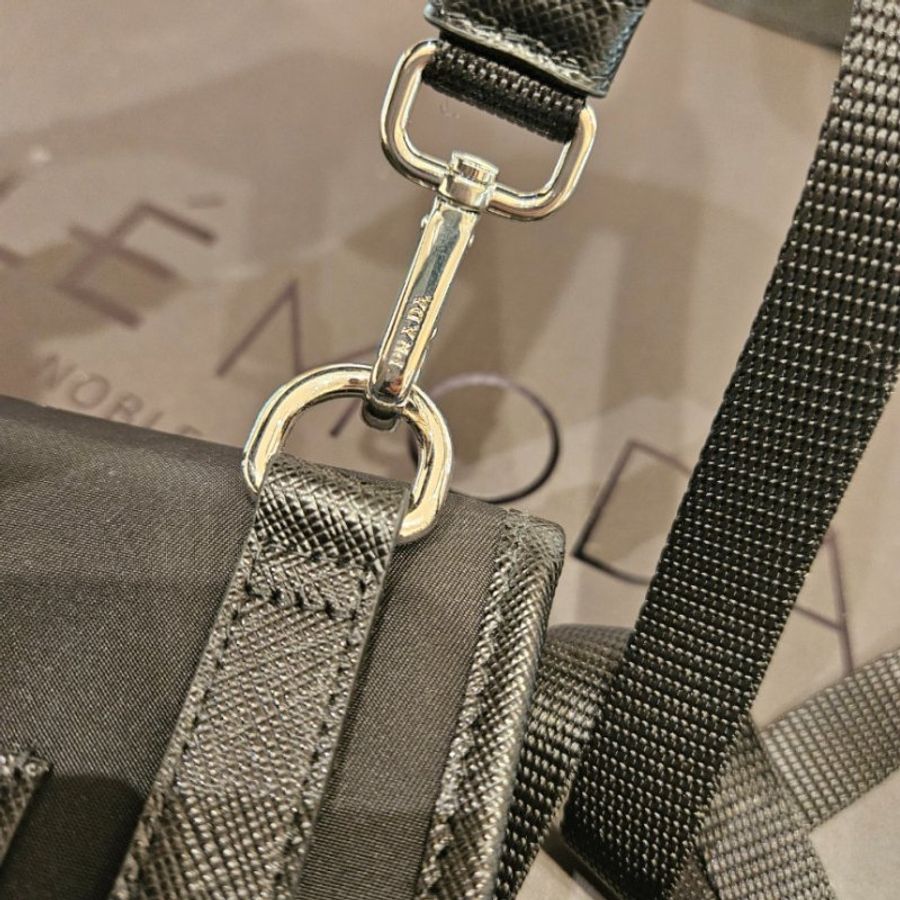Prada 2ZH108 Re-Nylon和Saffiano皮革智慧手機保護包《當季專櫃正售★全新商品 》-13