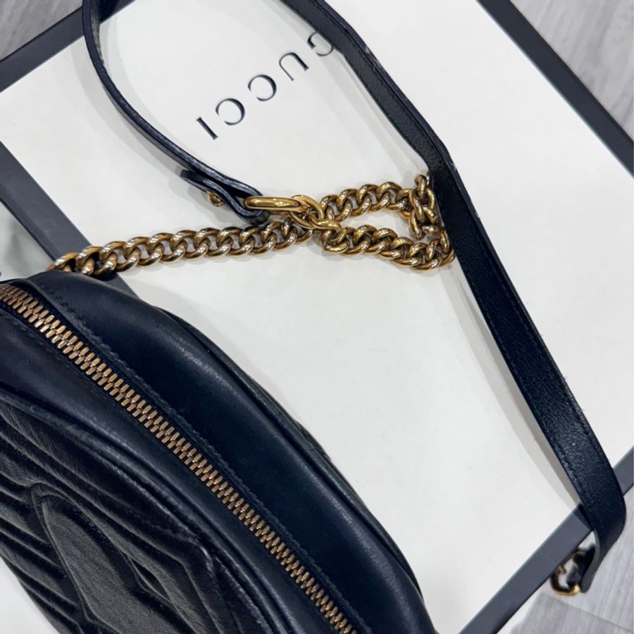 Gucci Marmont圓餅包-6
