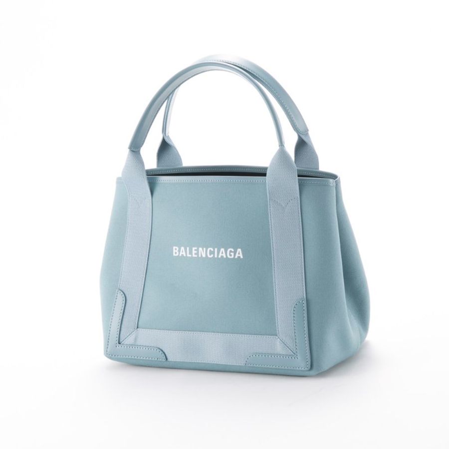 Balenciaga巴黎世家 Navy XS 經典帆布包(可斜背)附拉鍊袋 藍色-2