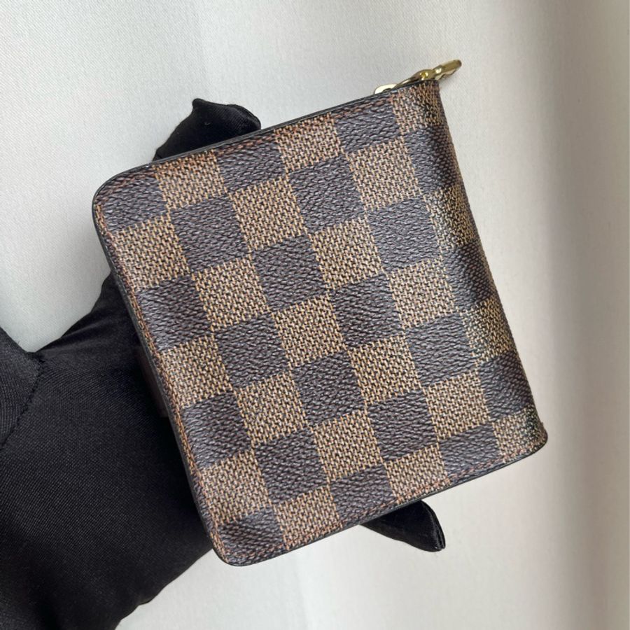 (極新)LV 棋盤格 短夾 錢包 皮夾-2
