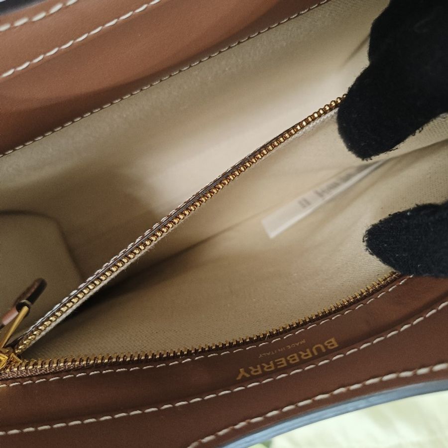 Burberry 許路兒同款 帆布 口袋包 迷你 mini Pocket 學院包 郵差包-16