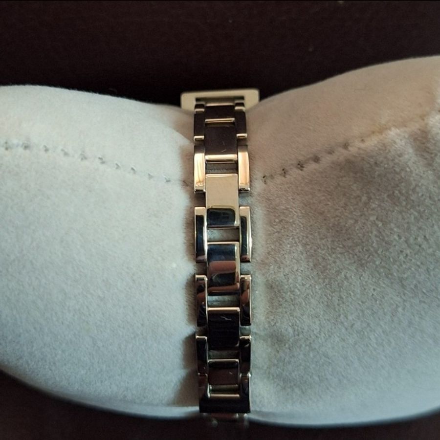 Fendi 3300L 美鑽長方鏈錶-10