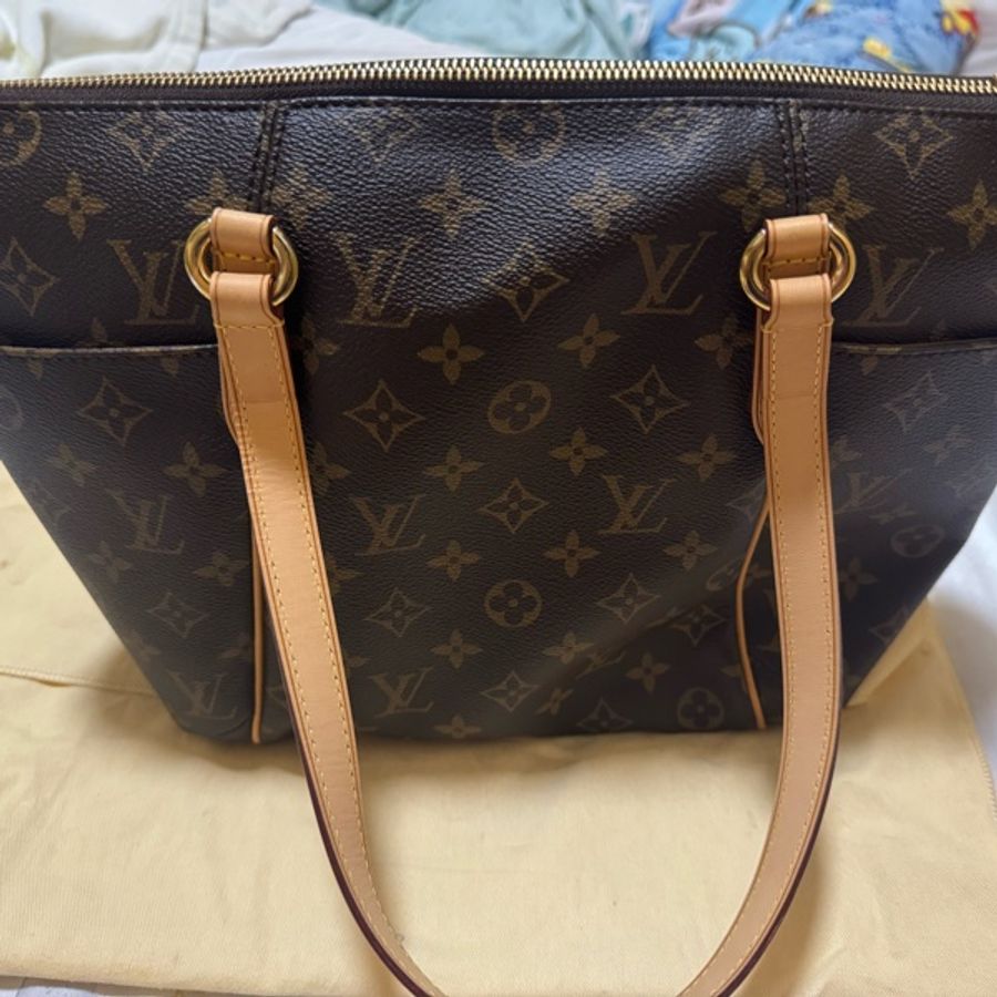 LV 肩背包/側背包M56688 經典Monogram Totally (95成新)-10