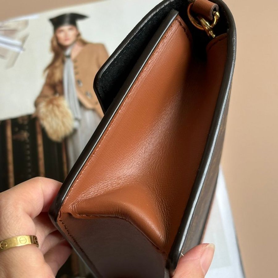 ::LOUIS VUITTON:: LV M68746花紋MINI達芙妮 WOC鏈包-7