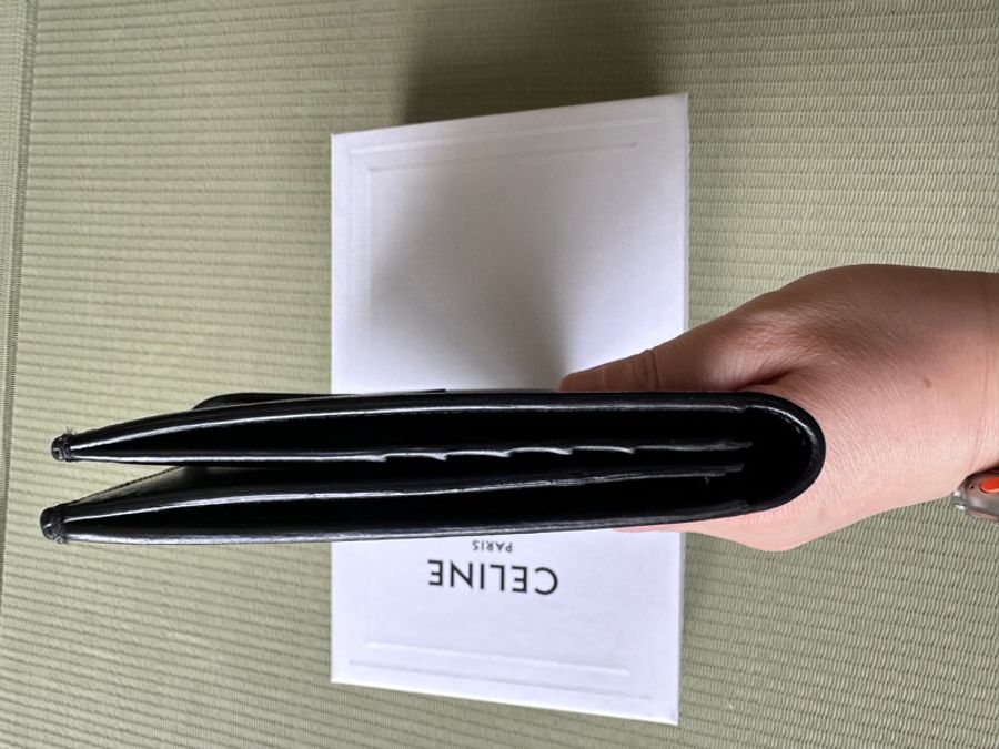 CELINE large strap wallet-3