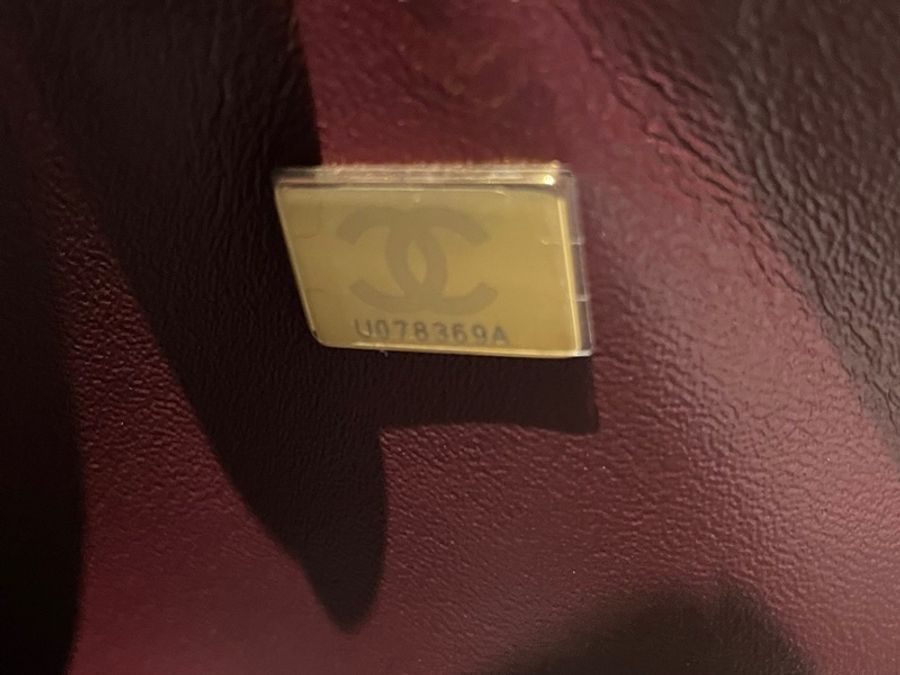Chanel COCO CF25 荔枝皮金釦口蓋包 FLAPBAG-23