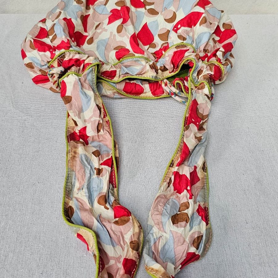 MARNI 彩色印花束口袋手提包 (可雙面使用)-15