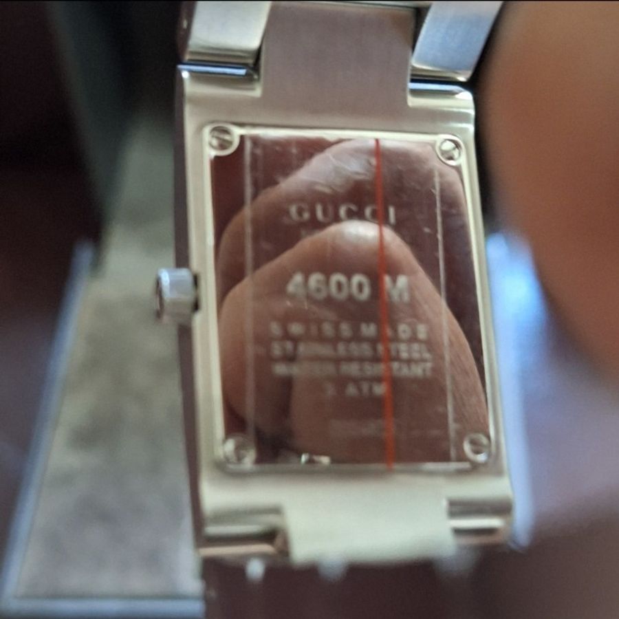 Gucci 4600 M 黑色腕錶-8