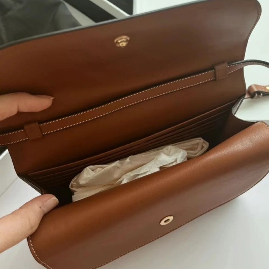CELINE TRIOMPHE 老花信封式斜背包(-2